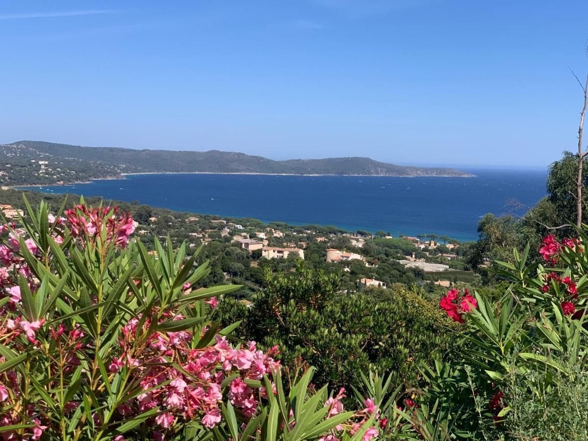 Villa Cacharelle Vue Mer Piscine Кавалере-сюр-Мер Екстериор снимка